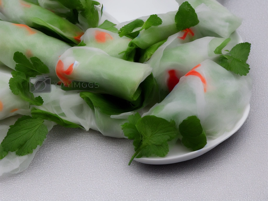 ปอเปี๊ยะสด — Fresh Spring Rolls
