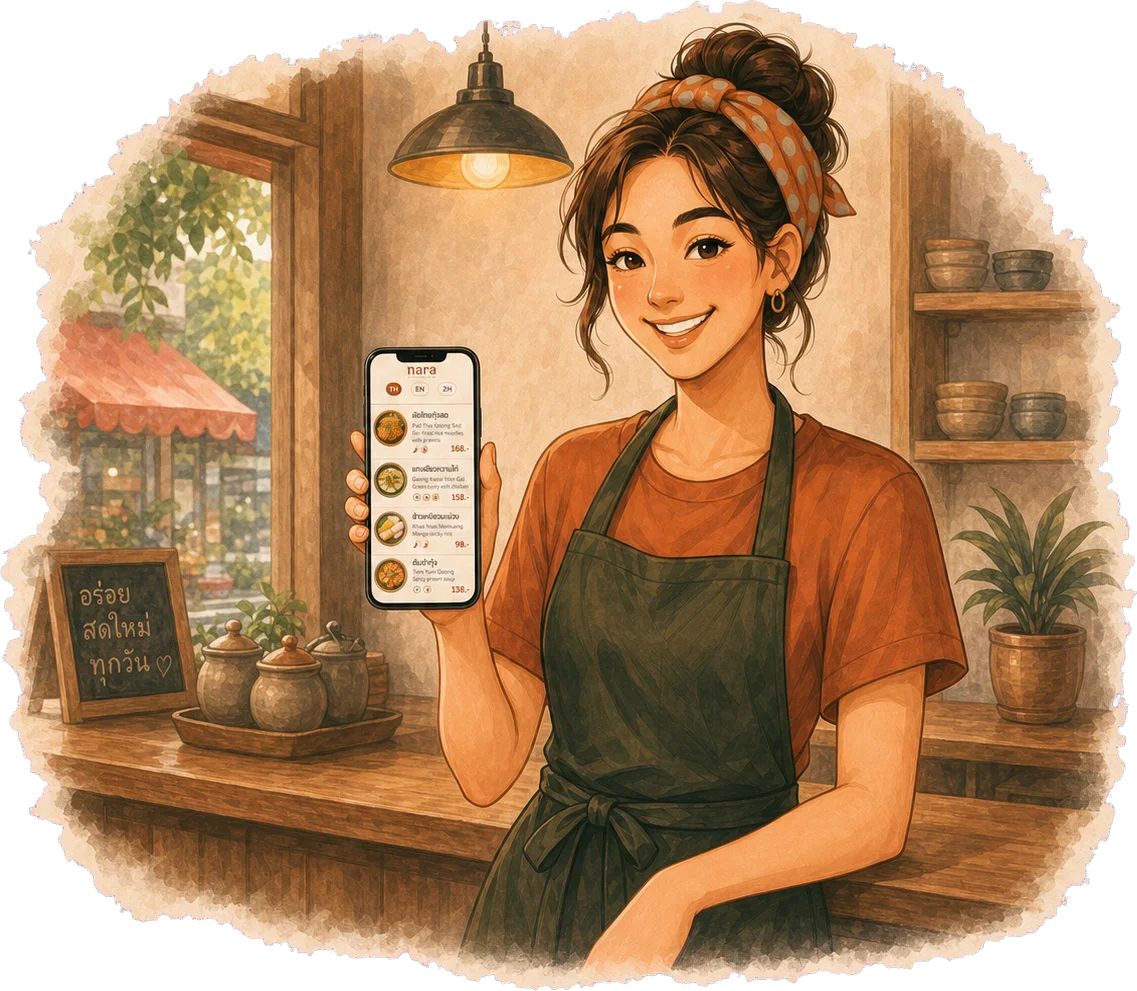 Nara Menu visual preview